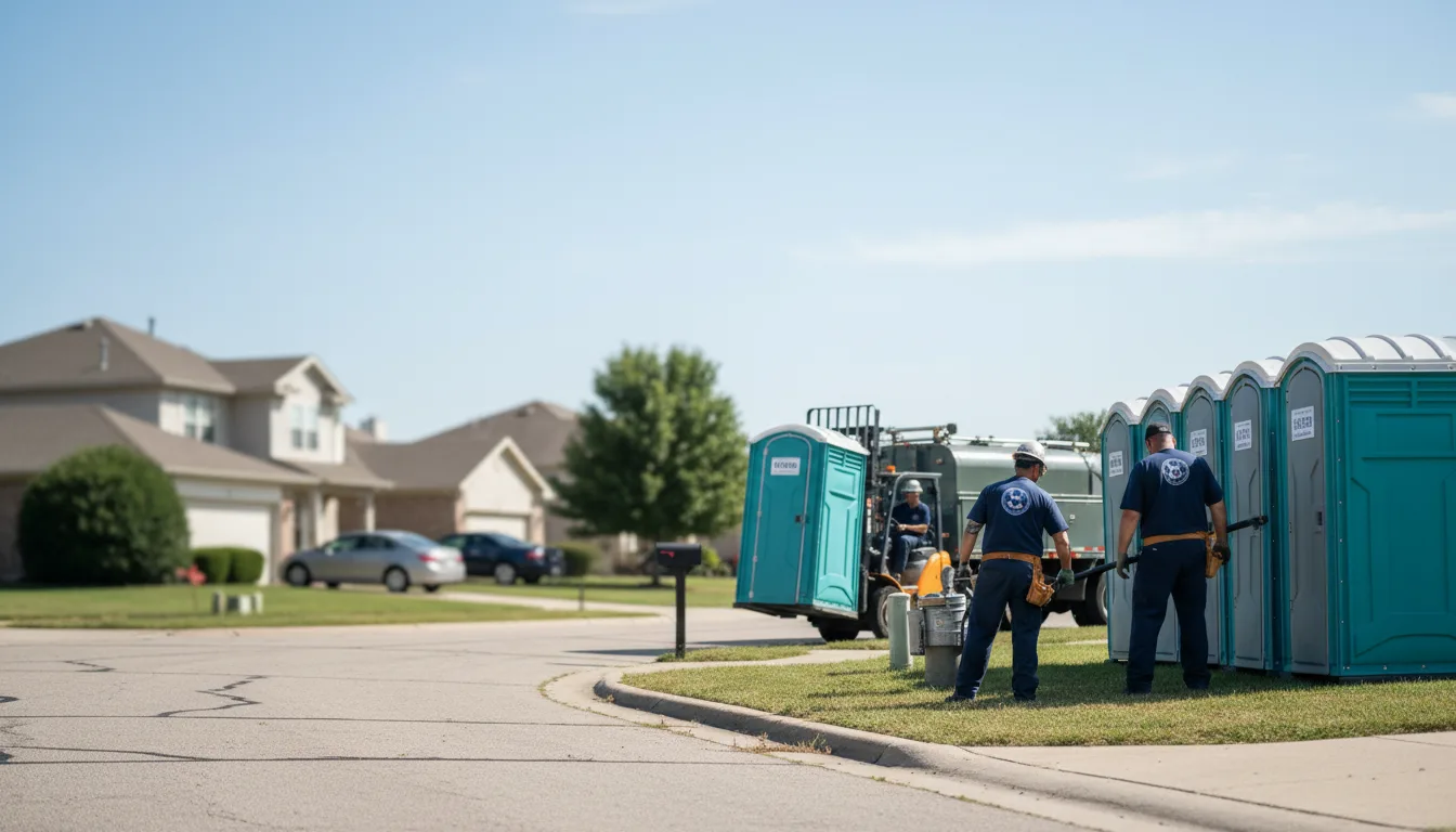 Porta Potty Rental in Wilberforce, OH near me